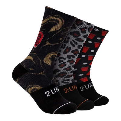 3-Pack Flex Socks - Yot Snake/Leopard/Brolympics