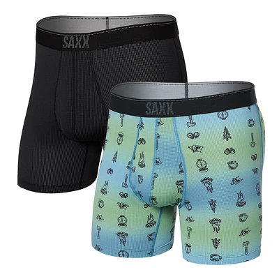 Pack de 2 boxers Quest CAMP OMBRÉ/NOIR