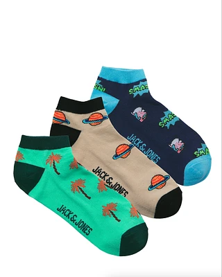 Pack de 3 paires de chaussettes courtes Mash