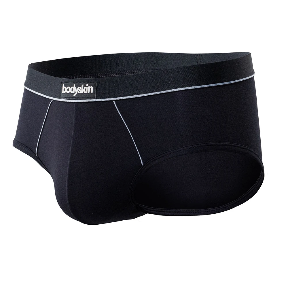 Slip Daily : Noir & bleu poudre