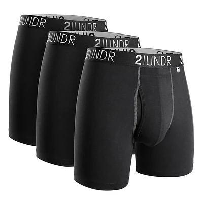 Pack of 3 selected Black boxers
