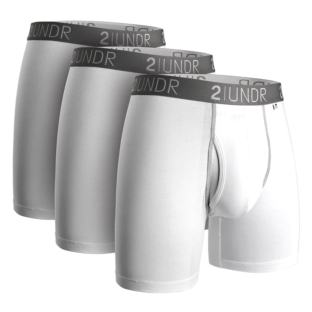 Pack of 3 selected White boxers