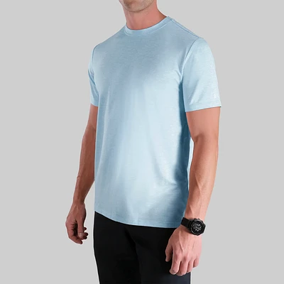 T-Shirt Crew Luxury Heathered Light