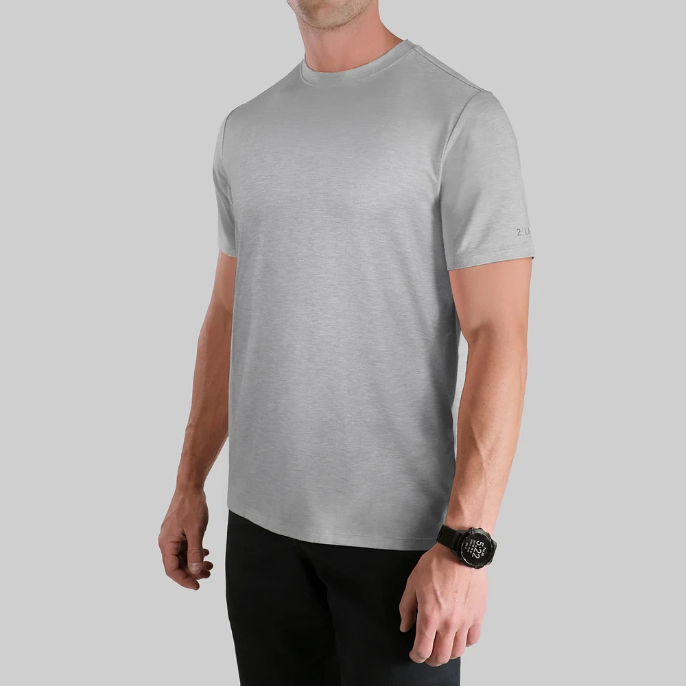T-Shirt Crew Luxury Grey