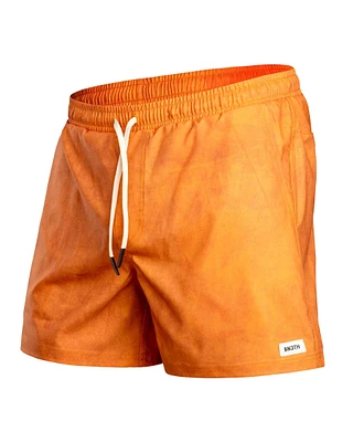 Maillot Agua Volley 2N1 5" CINNAMON ORANGE ACID WASH