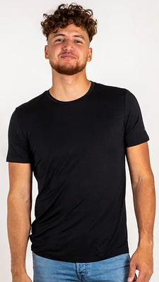 T-shirt Nu noir en bambou