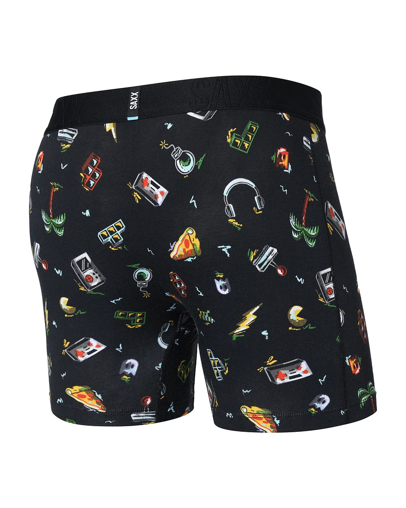 Boxer DROPTEMP™ COOLING COTTON PARADIS DU JOUEUR-NOIR
