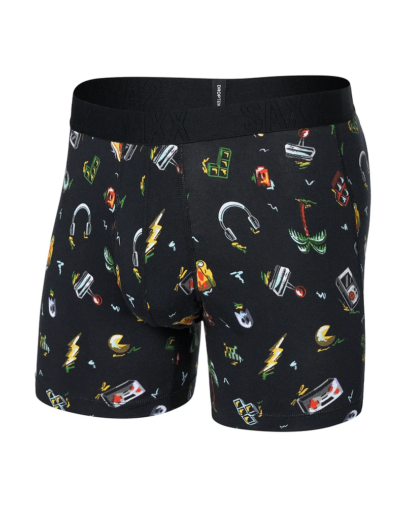 Boxer DROPTEMP™ COOLING COTTON PARADIS DU JOUEUR-NOIR