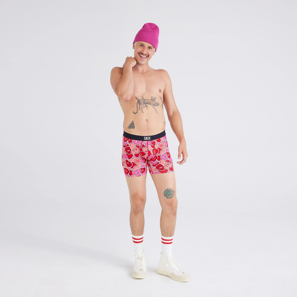Boxer Vibe BEAUCOUP D'AMOUR-ROUGE