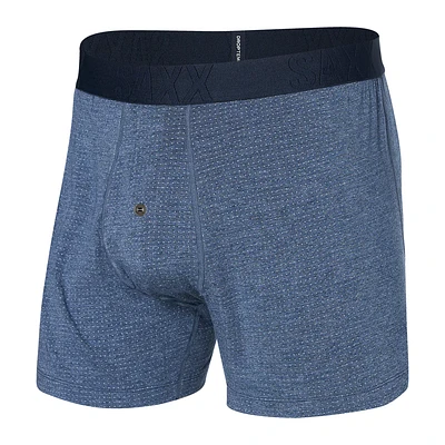 Saxx - Droptemp™ Cooling Sleep Loose Fit Boxer : Dark Denim Heather
