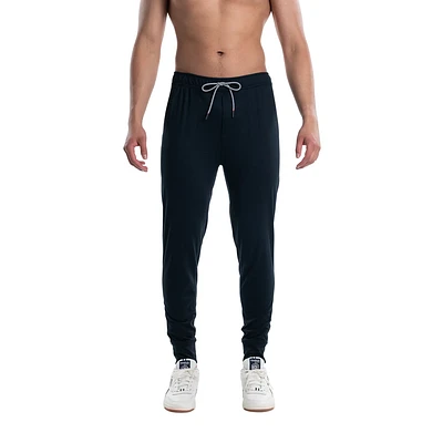 Pantalon jogging Peakdaze performant en maille douce Black