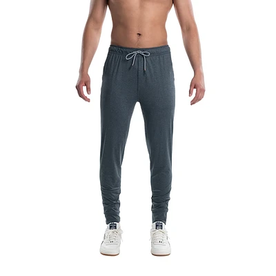 Pantalon jogging Peakdaze performant en maille douce TURBULENCE HEATHER