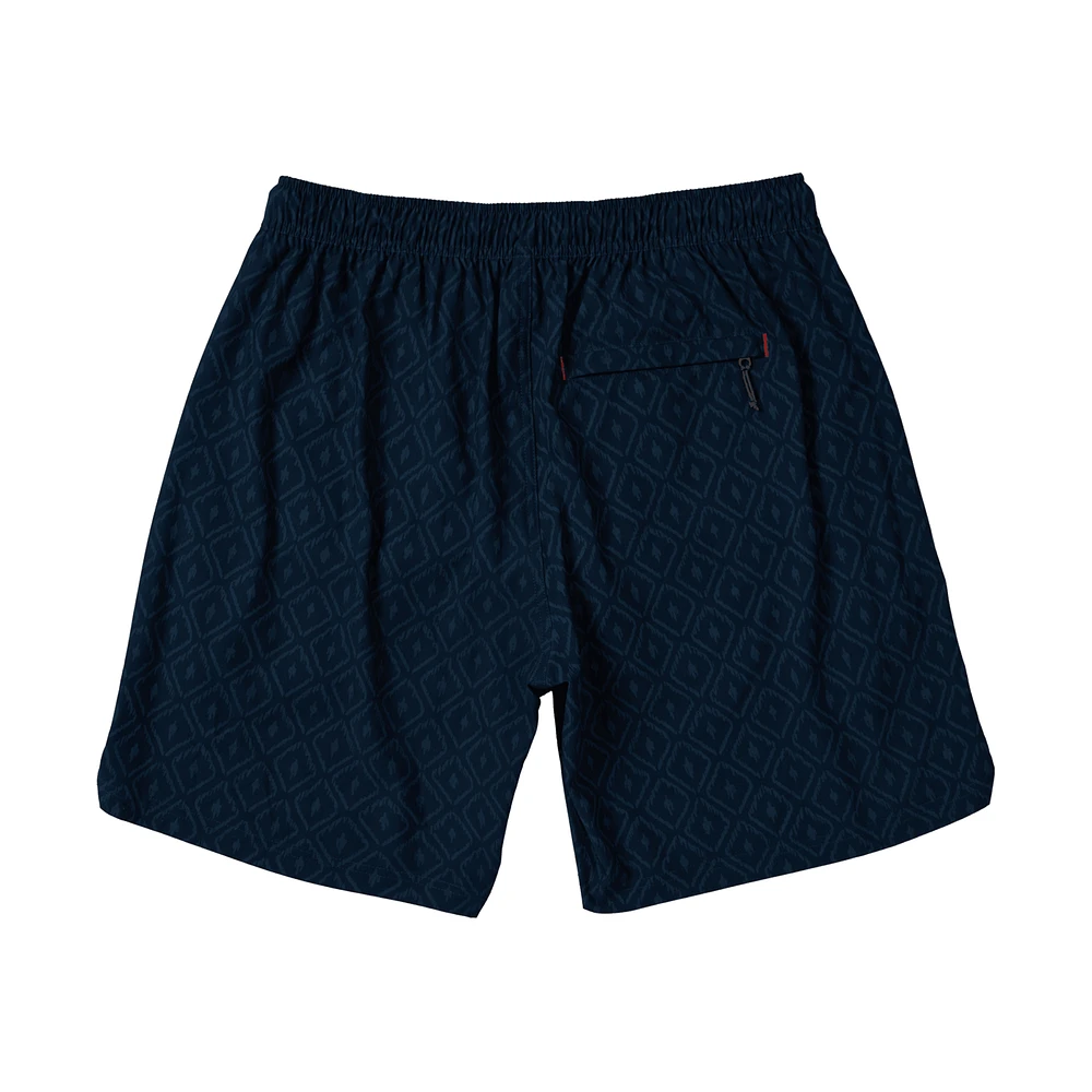 Short Multi-Sport 2N1 7" VÉRIFICATION IKAT-MARINE