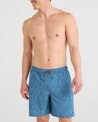 Short Multi-Sport 2N1 7" BROCART ANANAS-TAPISSERIE