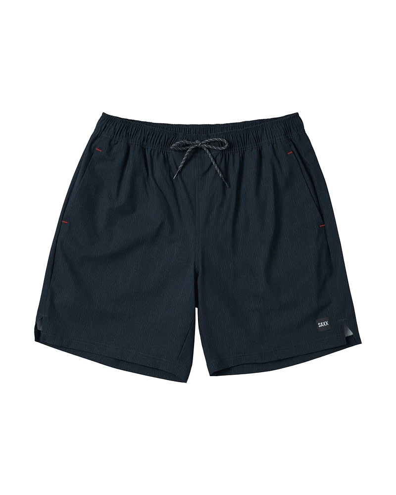 Short Multi-Sport 2N1 7" SLUB STRIATION-NOIR