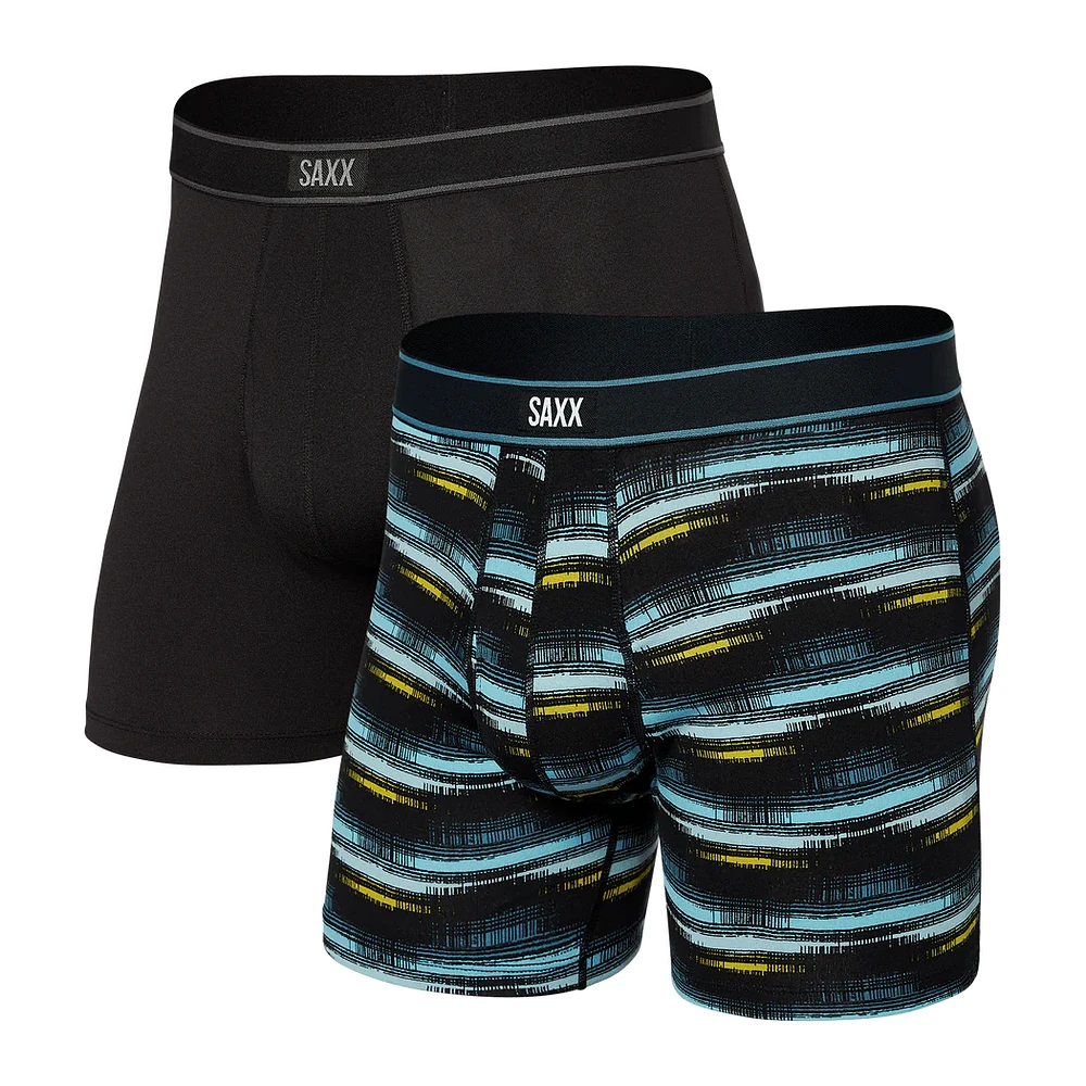 Pack de 2 boxers Daytripper Broadcast Stripe/Black