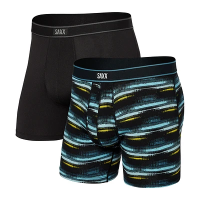 Pack de 2 boxers Daytripper Broadcast Stripe/Black