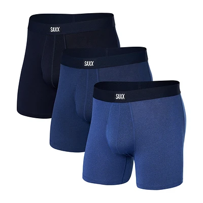 Pack de 3 boxers Daytripper SPRT BLU HTR/BLBRRY/MRTME