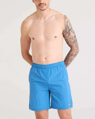 Maillot de bain GO COASTAL VOLLEY 2-EN-1 -- 7'' BLEU LAC