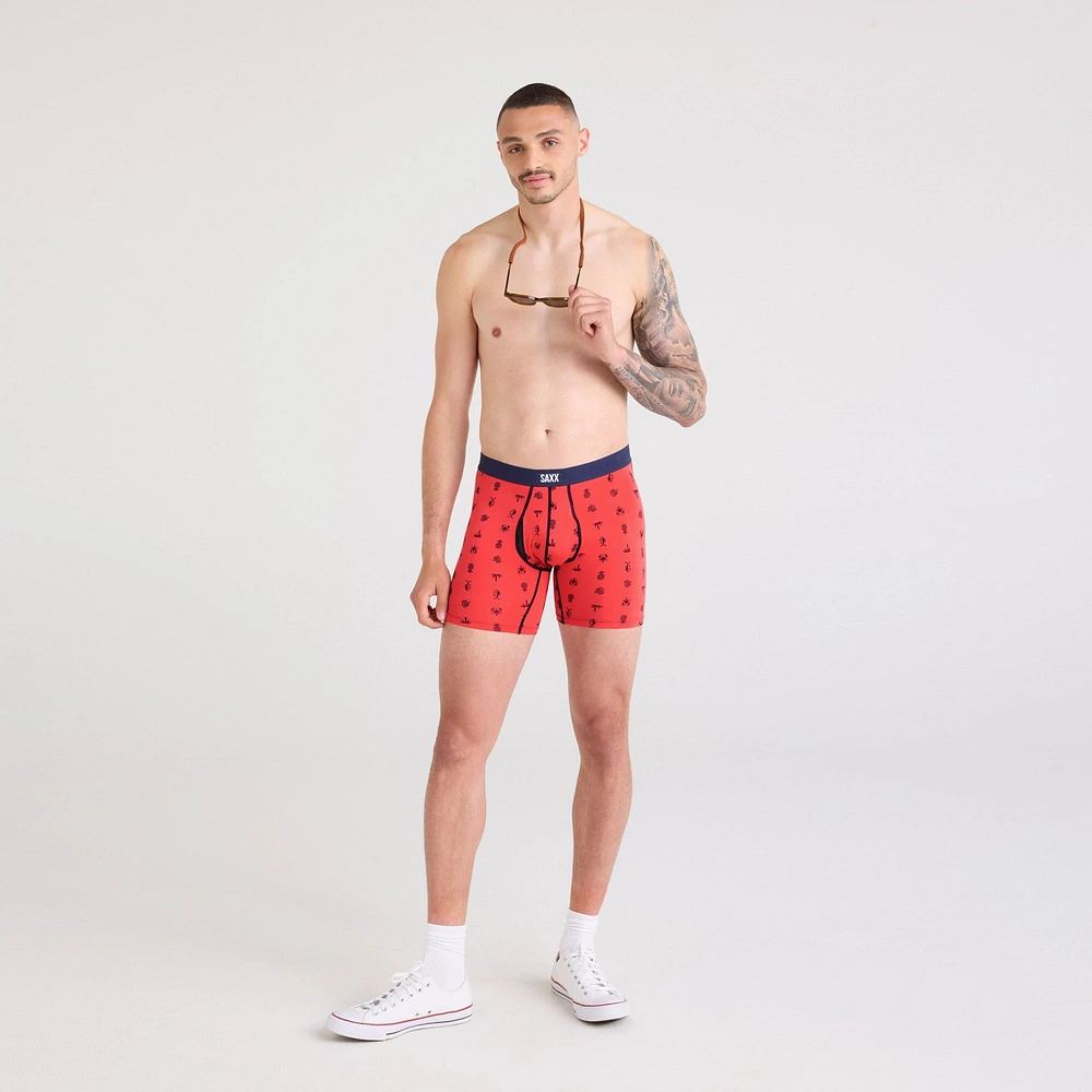 Boxer Vibe Xtra BELLE PRISE-ROUGE CORAIL