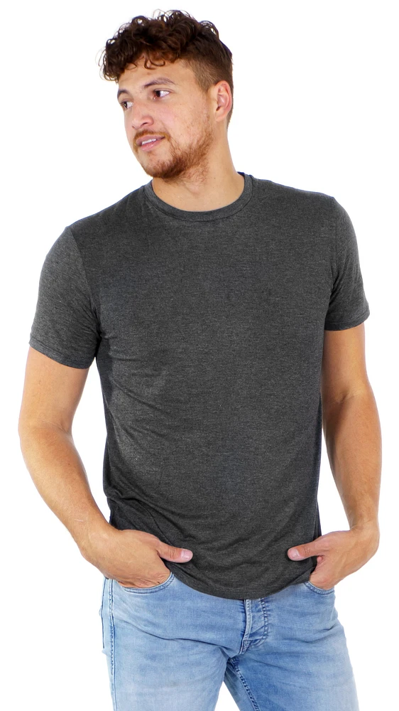 Nu - Bamboo T-Shirt : Charcoal