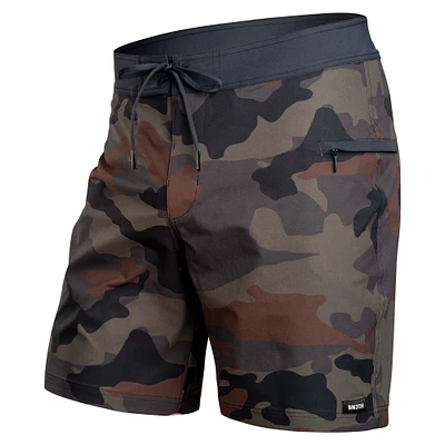 Boardshort Hightide 2N1 8IN BASECAMP CAMO-WOODLAND