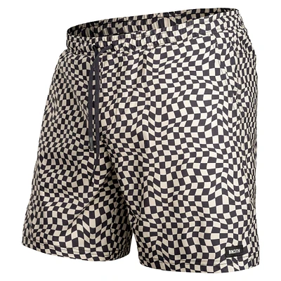 Maillot Agua Volley 2N1 7" WARPED CHECKER-VANILLA