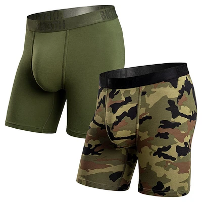 Pack de 2 boxers Classic BRONZE GREEN/CAMO GREEN