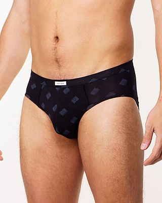 Black Bodyskin brief with logos