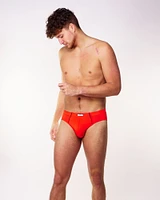 Bodyskin - Bamboo Brief : Red