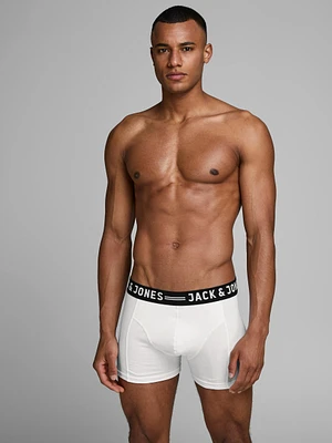 boxer court Jack & Jones sense blanc