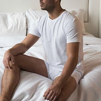 Nu - Pima Cotton Trunk : White