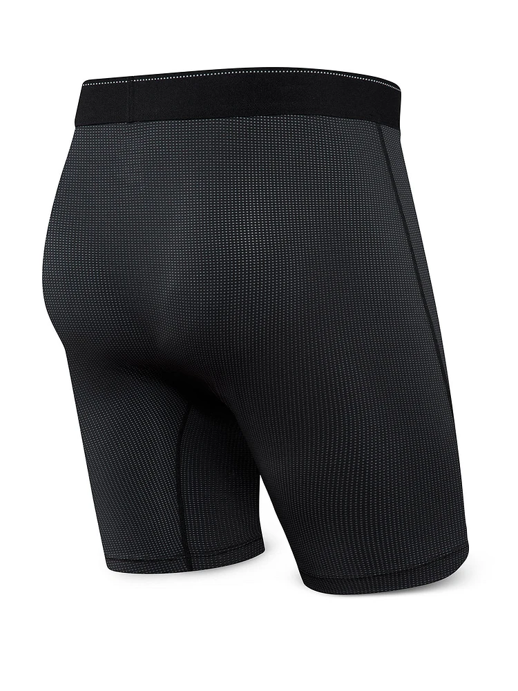 Boxer Long Quest Quick Dry Mesh Black