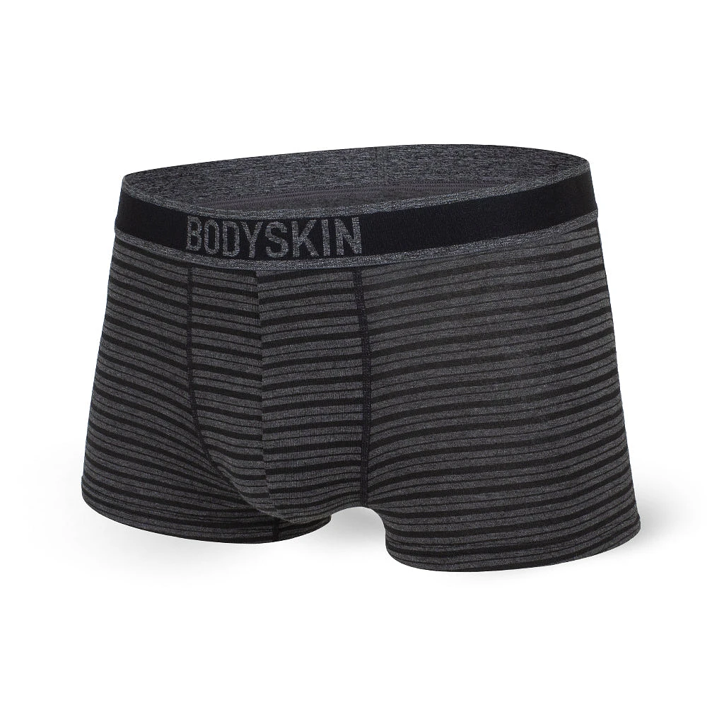 Boxer Court BodySkin Swag charcoal ligné