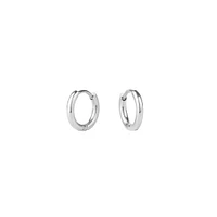 Mini Boucles d'Oreilles Dormeuses Stacks Unies - 8mm