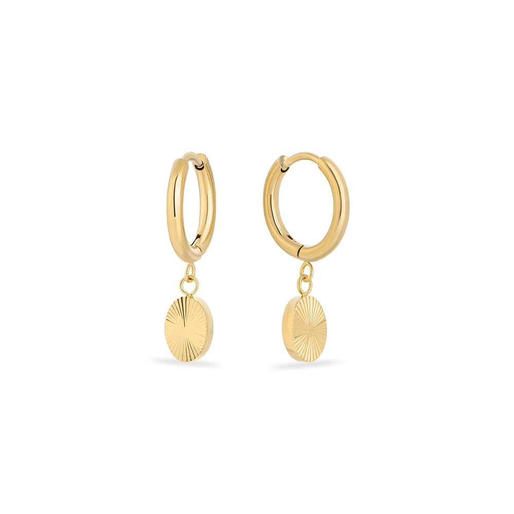 Soleilo Huggie Earrings