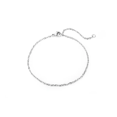 Bracelet singapour acier inox