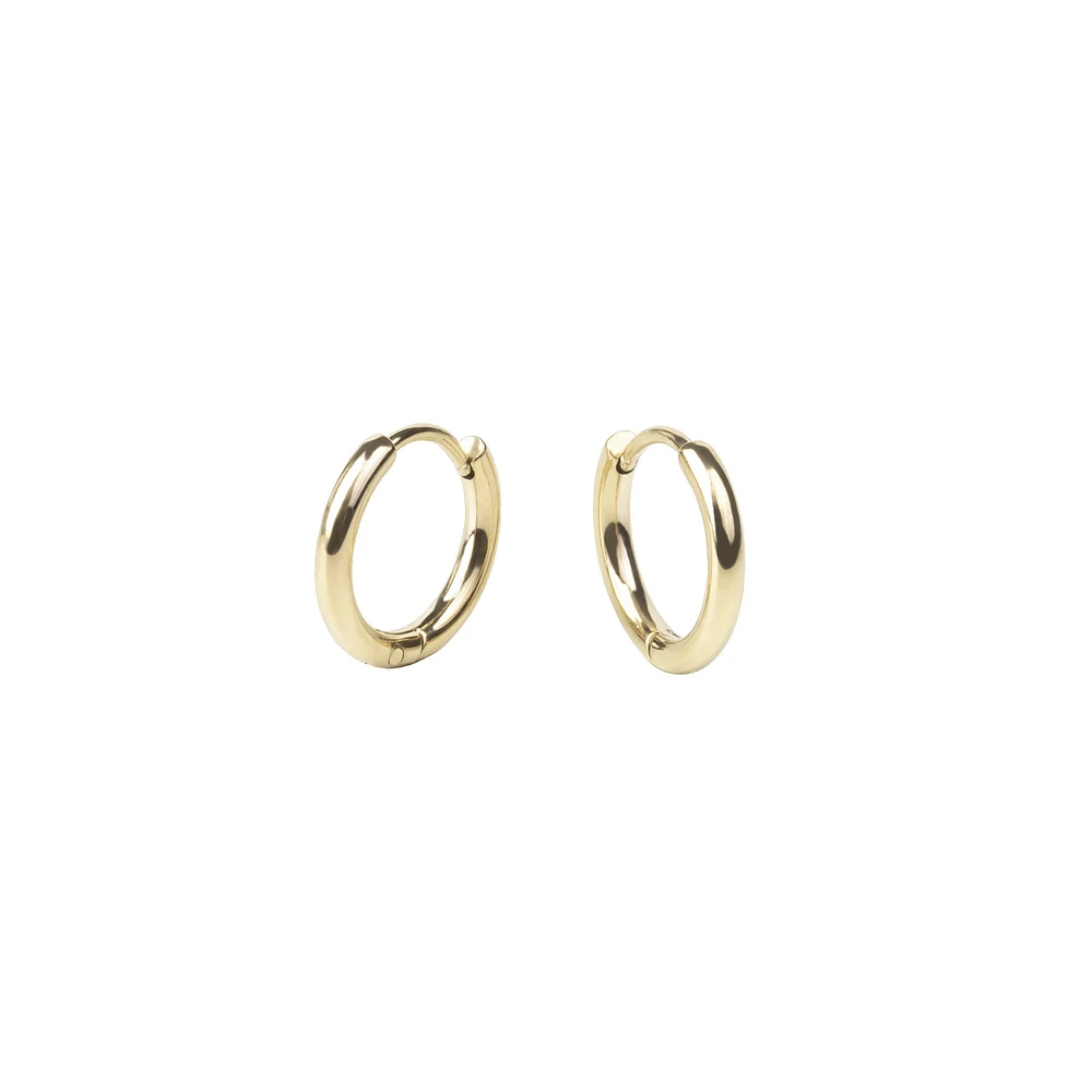 Boucles d'oreilles dormeuses unies Stacks