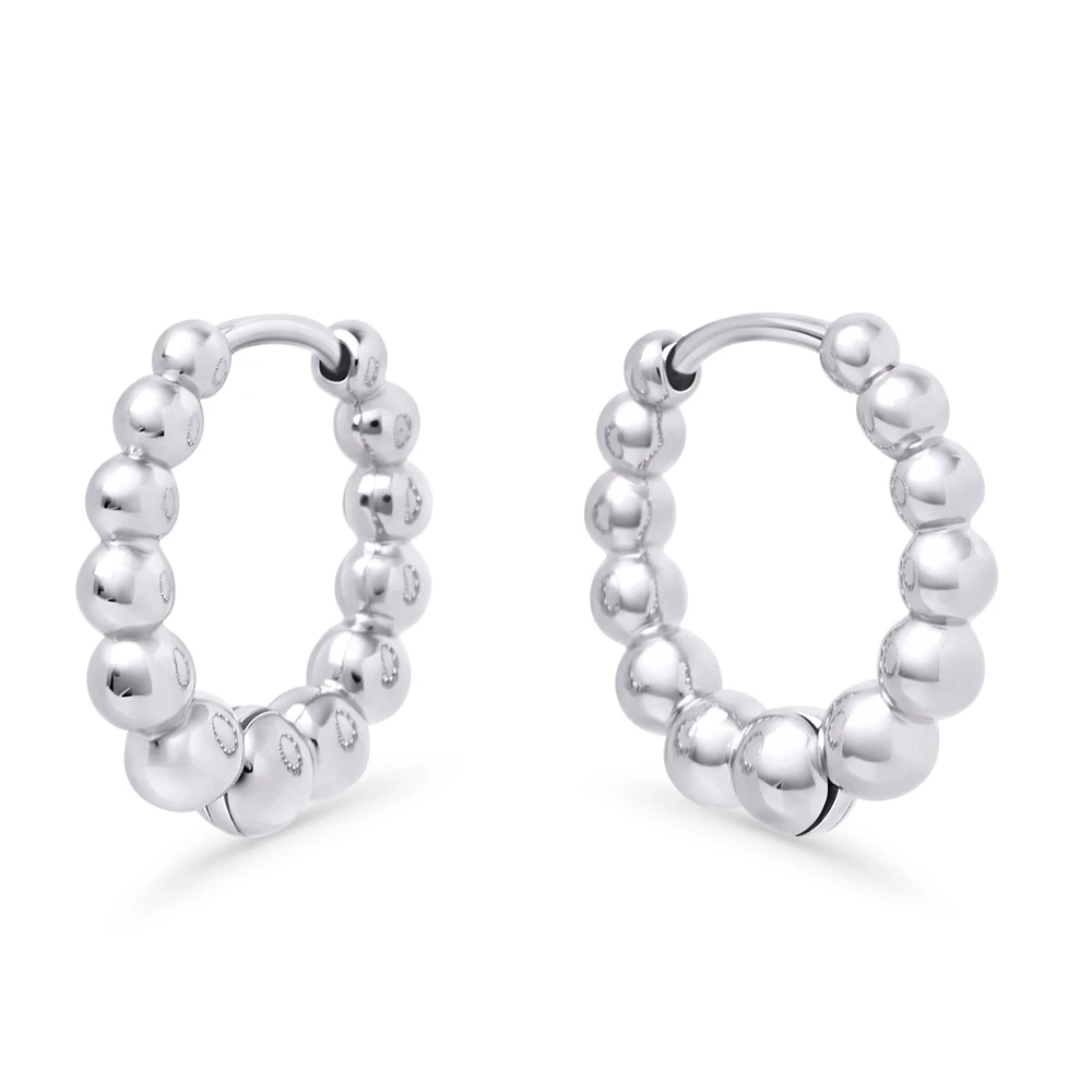 Byza II Huggie Earrings