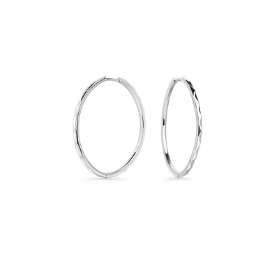 Jade Large Huggie Earrings