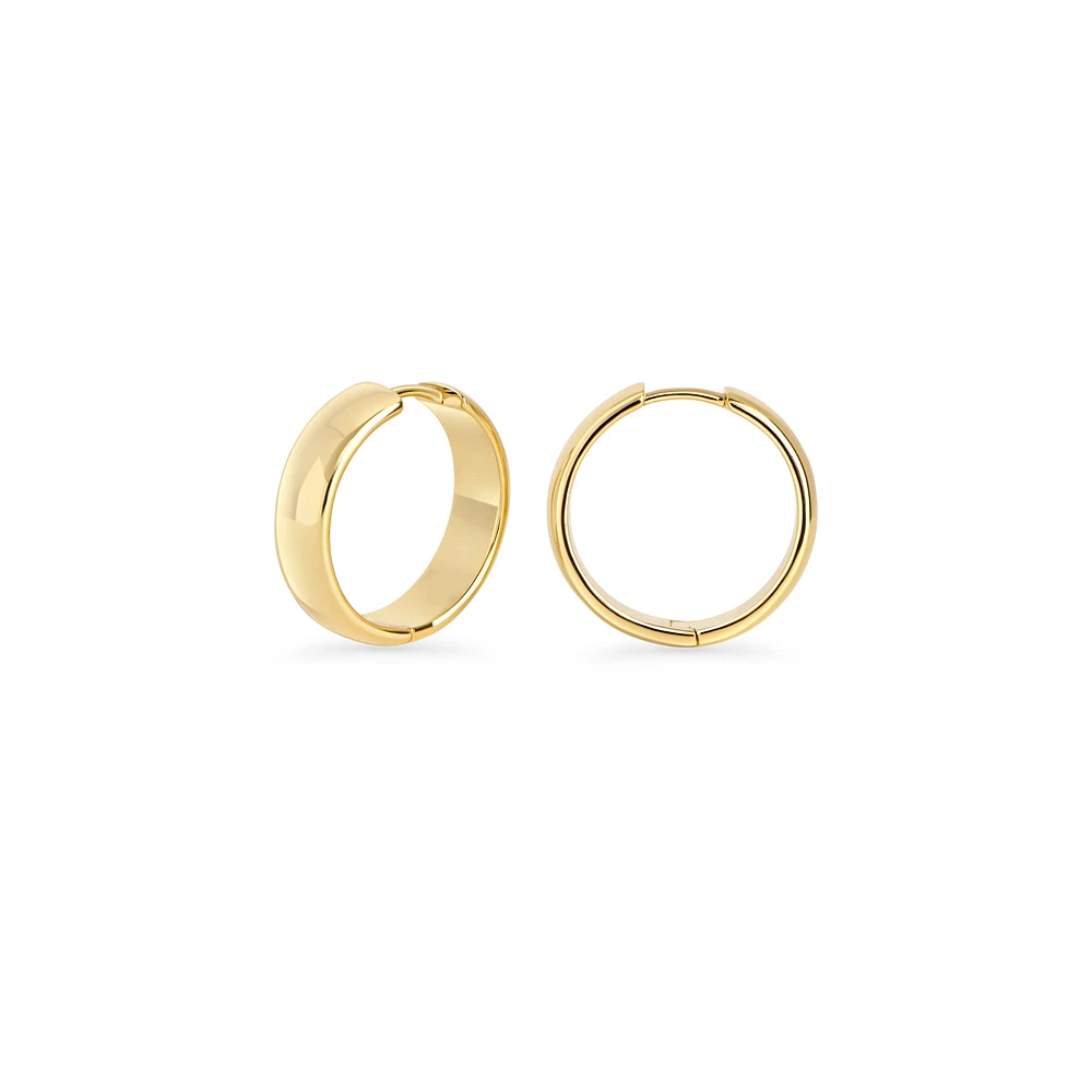 Bali Large Huggie Earrings