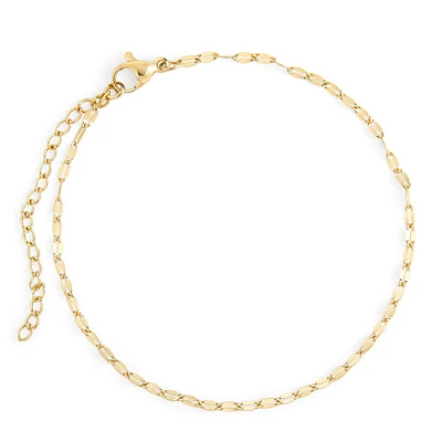 Bracelet coupe diamant acier inox