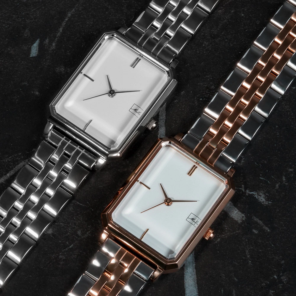 Montre acier inox Angle