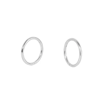 Svelto Infinite Hoop Earrings - 12 mm