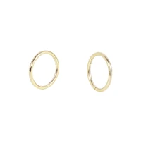 Svelto Infinite Hoop Earrings - 12 mm