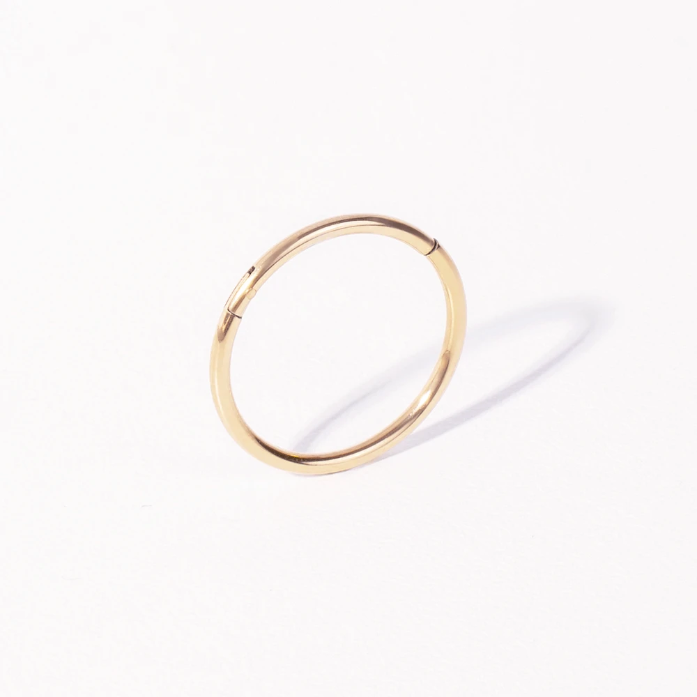 Svelto Infinite Hoop Earrings - 12 mm