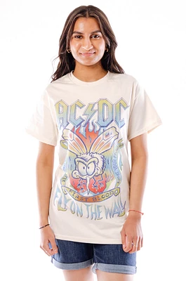 Unisex AC/DC Fly On The Wall Tee