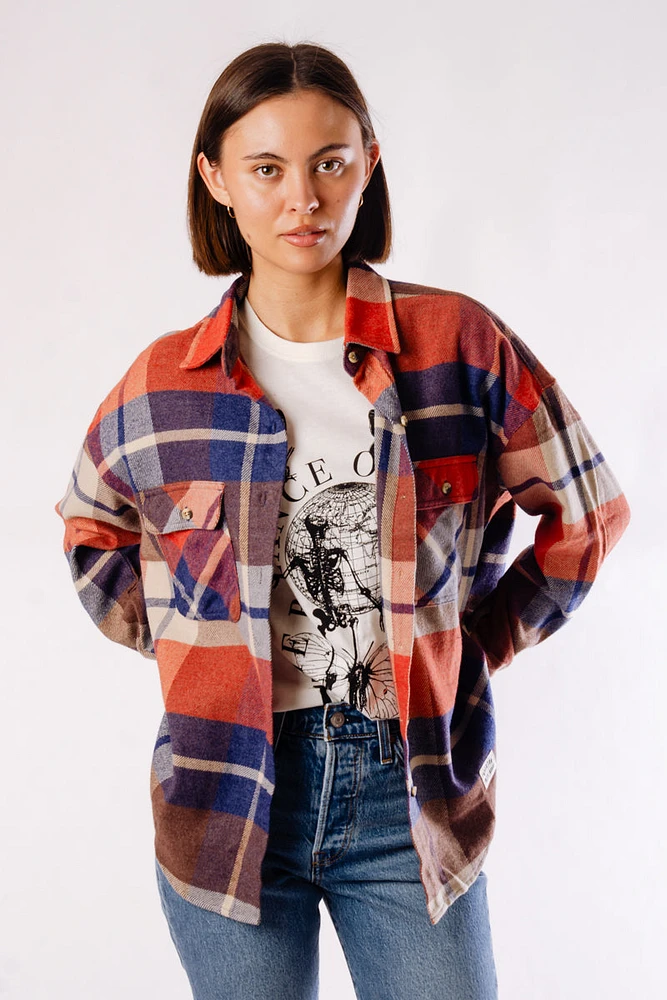 Bowery Classic Long Sleeve Flannel