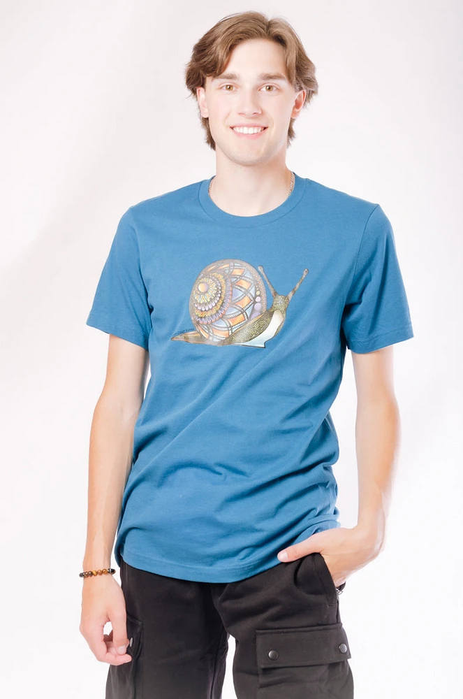 Colourful Snail Tee