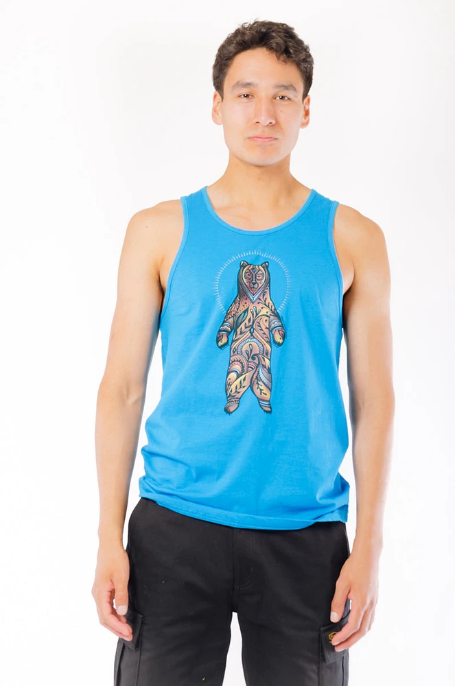 Colourful Standing Bear Tank